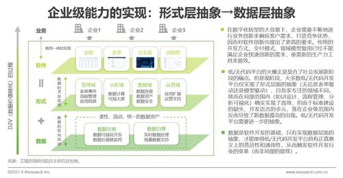 数睿数据 艾瑞咨询联合发布 2021年中国企业级无代码开发白皮书